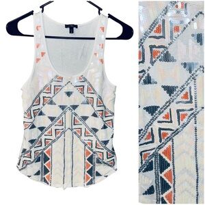 XS Express Sequined Shirt